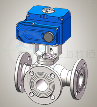 电动三通球阀
